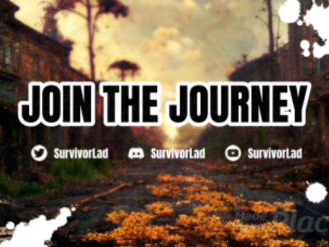 Twitch Screen Video Template Featuring a Post-Apocalyptic Destroyed City Inspired by The Last Of Us 4648b 6393