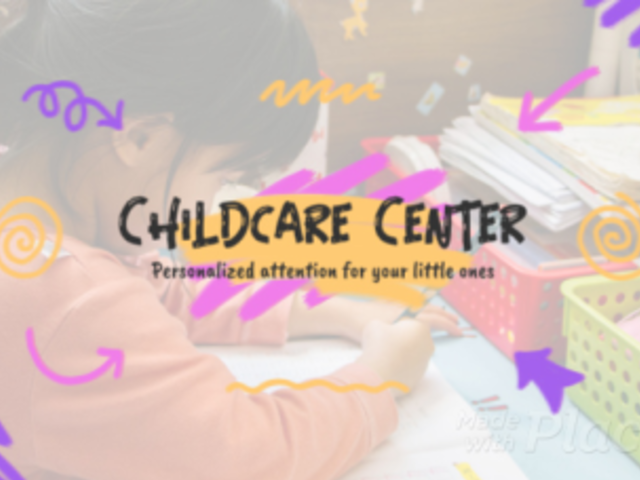 Intro Video Template Featuring a Child Care Center Ad 6430 el1