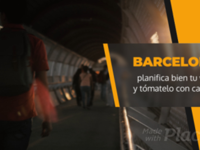 Slideshow Video Creator with Travel Tips for a Barcelona Trip 450f 6517