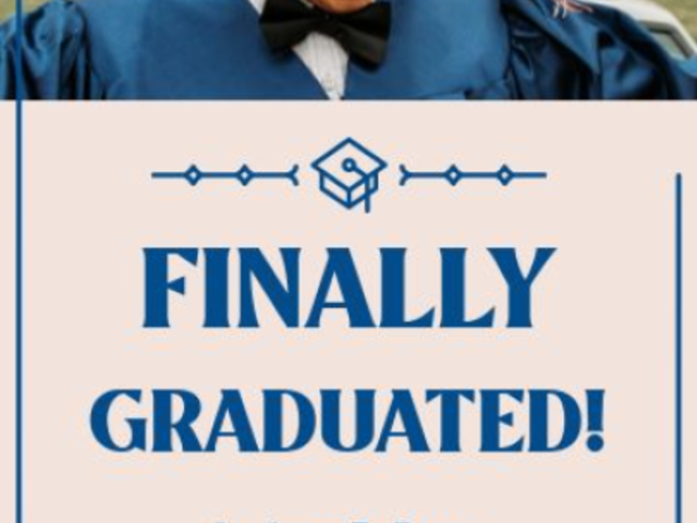 Graduation Card-Inspired Instagram Story Video Generator with Animated Text 6544