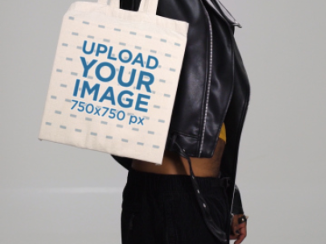 Video of a Stylish Man Carrying a Tote Bag at a Studio 6582v