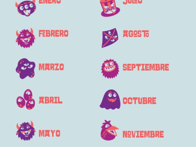 Placeit Worksheet Design Maker Featuring the Months of the Year With