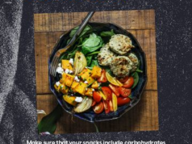 Healthy Instagram Story Video Maker Featuring Post-Workout Snack Ideas 6629