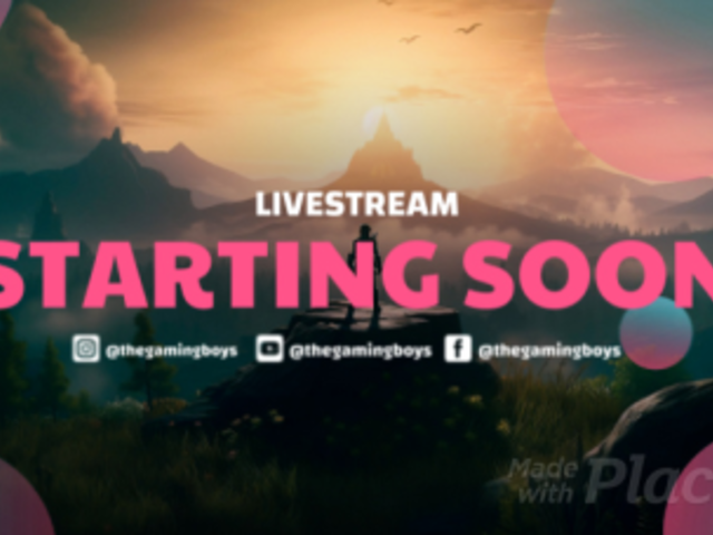 Starting-Soon Twitch Screen Video Creator Inspired by Zelda 6104d 6767