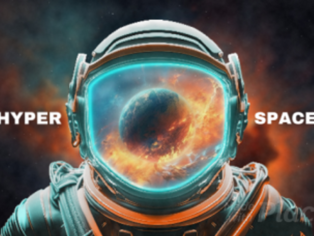 Intro Video Maker Featuring an AI-Generated Astronaut Graphic 6661