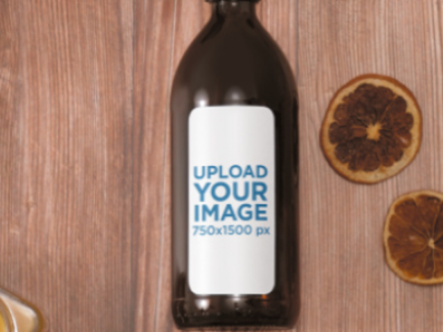 Video of a Spray Bottle Placed on a Wooden Surface 6752v