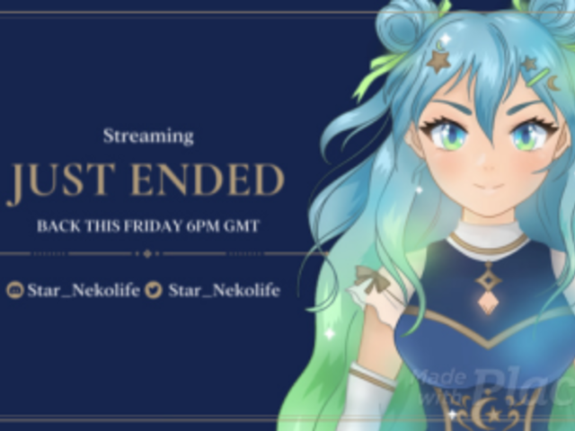 Twitch Screen Video Creator Featuring an Anime Character for a Gaming Squad 6719