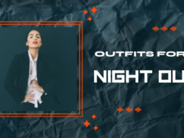 Intro Video Template Featuring Night Outfits Tips for Fashion Influencers' Content 6831