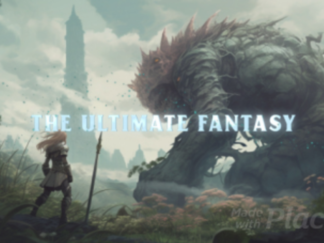 Intro Video Maker Featuring Graphics Inspired by Final Fantasy 1433h 6989