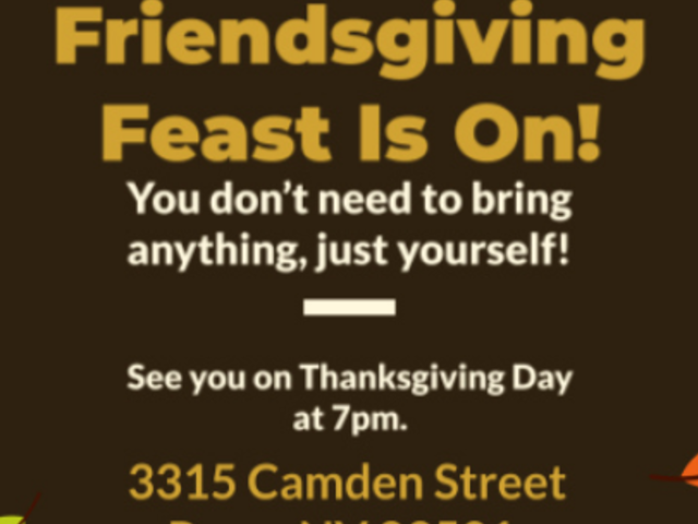 Instagram Story Video Creator Featuring a Friendsgiving-Themed Event 7108