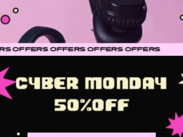 Cyber Monday-Themed Instagram Story Video Generator With a Big Offer Ad 7147