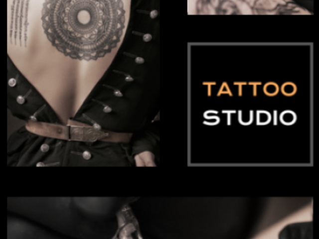 Instagram Story Video Generator Featuring an Ad to Promote a Tattoo Studio  1773e 7352-el1