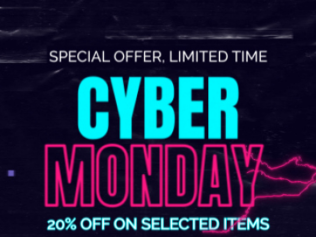 Instagram Story Video Creator Featuring a Cyber Monday Limited Sale 6243d 7432