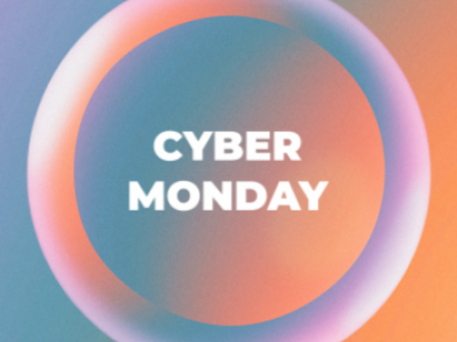 Promotional Instagram Story Video Template Featuring a Cyber Monday Sale 1219a 7434-el1