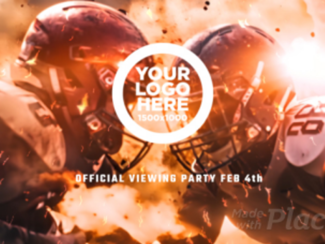 Big Game Intro Video Maker for a Football Viewing Party Event 24a 7568