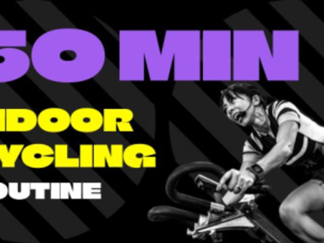 Fitness Intro Video Maker for an Indoor Cycling Routine 7562