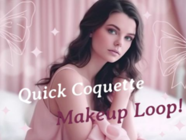 Makeup Tutorial Intro Video Maker for a Coquette-Inspired Look 7777