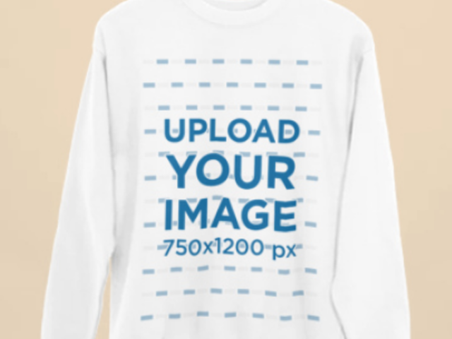 Video of a Cotton Heritage Crewneck Sweatshirt Placed on a Hanger 7763v