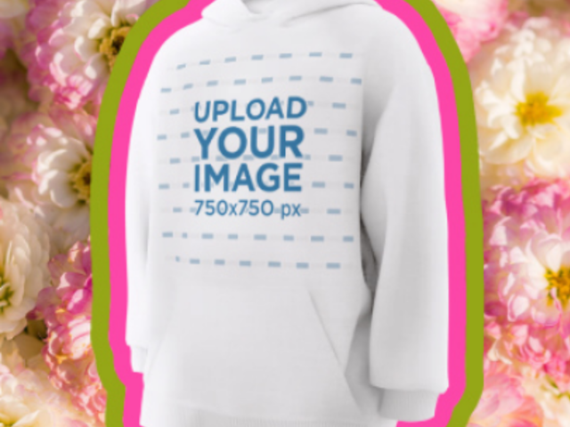 3D Pullover Hoodie Video of a Special Promo for Spring Season 5651d 7820v