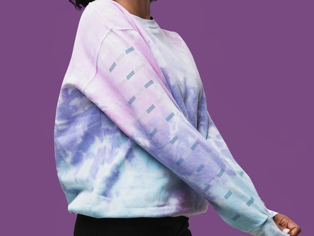 Colortone Rainbow Technique Sweatshirt Tie-Dye - Unisex