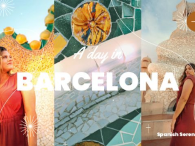 Intro Video Generator Featuring a Barcelona Vlog for Travel Enthusiasts 7841
