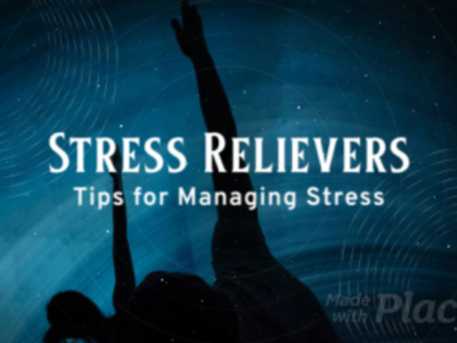 Awareness Intro Video Maker Featuring Tips for Managing Stress 6657i 8078
