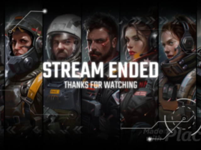 Gaming Twitch Screen Video Creator With Graphics Inspired by Helldivers 2 1581b 8169