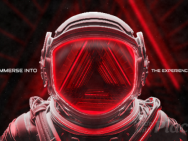 Intro Video Maker Featuring Animated Text and an Astronaut for an Immersive DJ Experience 6661 8237
