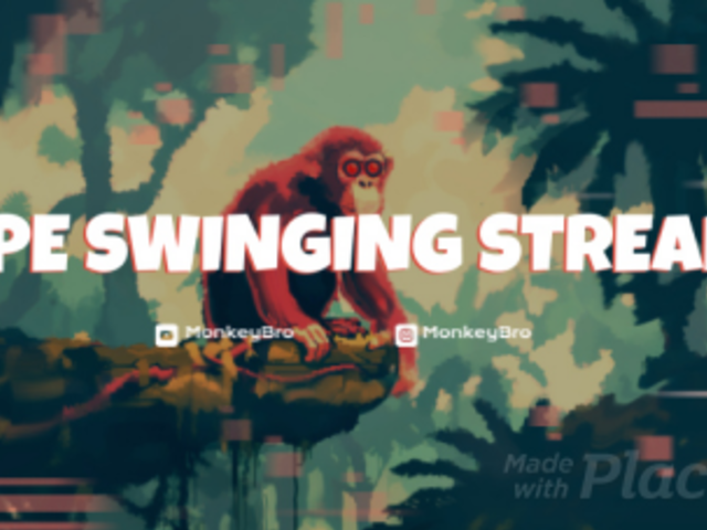 Twitch Screen Video Maker for a Gorilla Game Featuring Jungle Graphics 2652d 8226