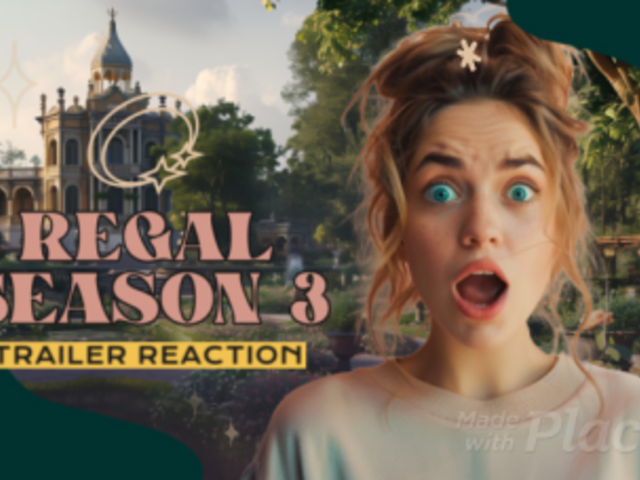 Trailer Reaction Intro Video Template for a Historical Romance-Inspired TV Show 7920d 8560