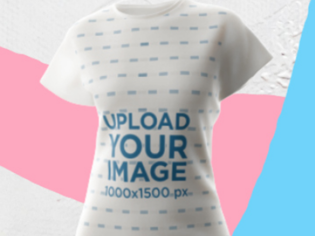 Video of a 3D T-Shirt with Animated Graphics for Trans Pride Month 5354b 8592v
