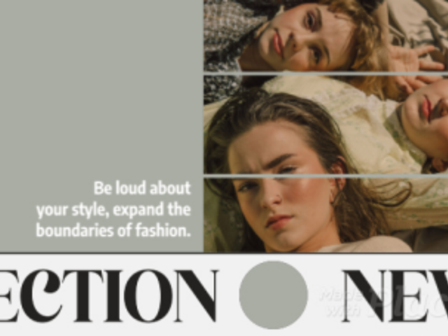 Intro Video Maker for Fashion Collection Project With an Editorial Theme 8355