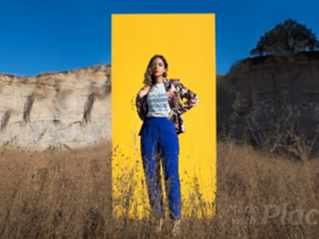 Parallax Video of a Trendy Girl Posing Outdoors 26326