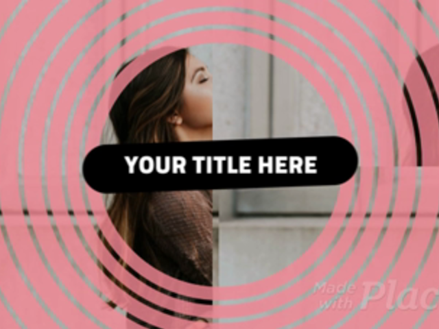 Beauty Channel Intro Video Maker with Geometric Animations 1163