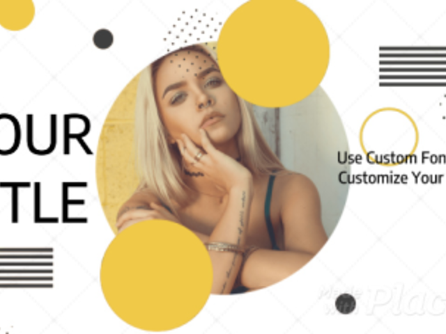 Facebook Cover Video Maker with Geometric Animations 1220