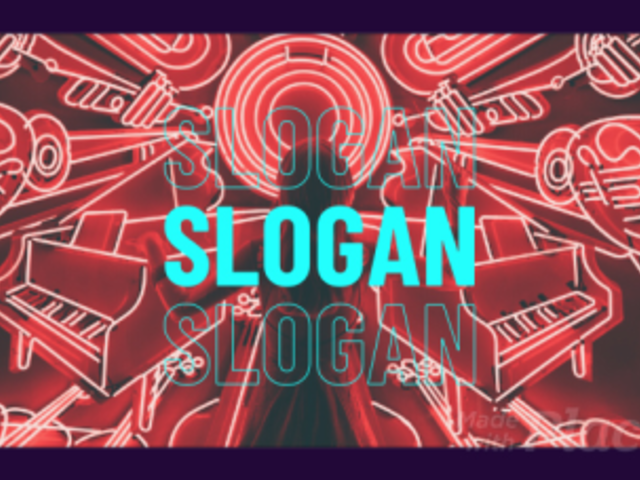 Modern Slideshow Video Maker Featuring Animated Text and Images for Musicians 2406-el1