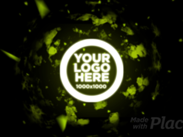 Intro Maker Video for a Logo Reveal with Neon Motion Graphics 1441