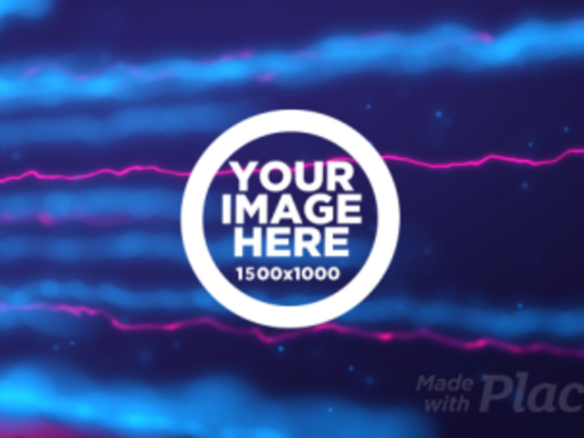 Logo Reveal Intro Maker with Neon Plasma Beams 1666