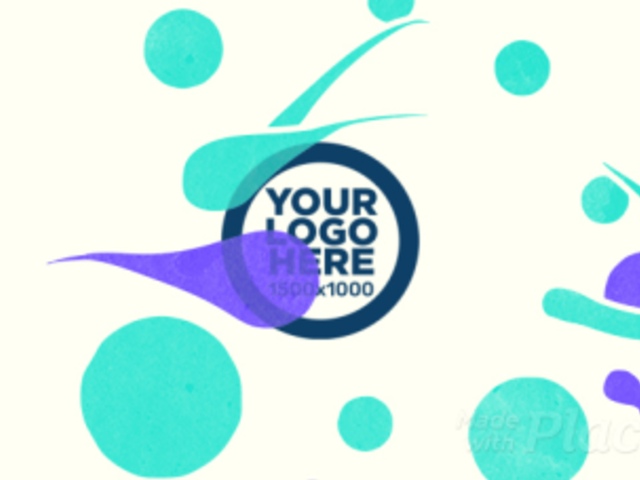 Logo Reveal Video Maker with Flying Bubbles Animation 1733