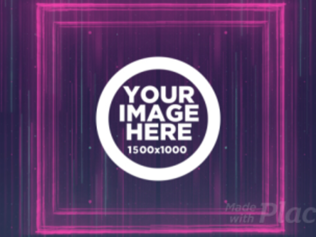 Intro Maker for a Logo Reveal with a Cyberspace Look 1780