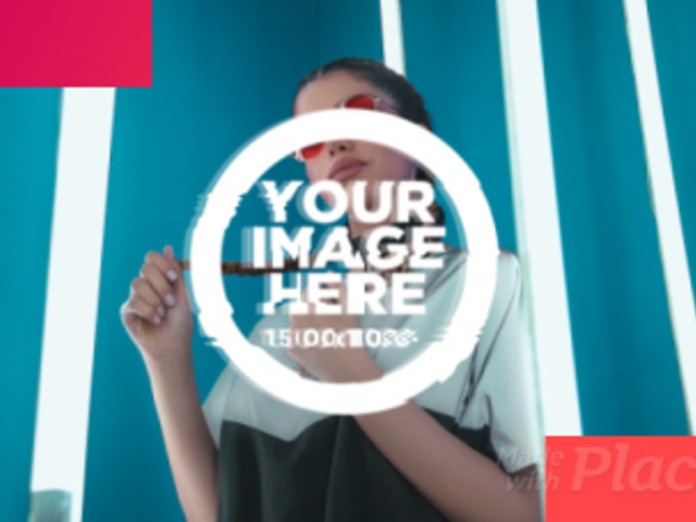 Logo Reveal Intro Maker with Glitching Bars Animations 1736