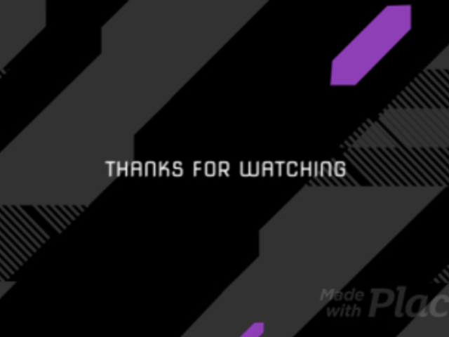 Twitch Screen Video Maker with a Cool Diagonal Loop Animation 1607