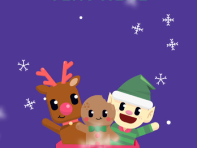 Instagram Story Video Maker with Christmas Puppets 1904