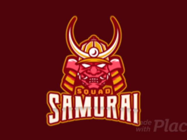 Animated eSports Logo Maker With Samurai Clipart 1749f