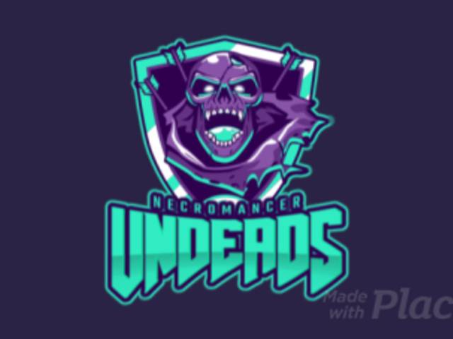 Animated Gaming Logo Maker for Zombie Gamers 1750d