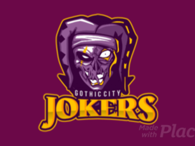 Animated eSports Logo Generator Featuring an Evil Joker Illustration 1750t 2361