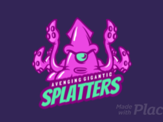 Animated Gaming Logo Maker Featuring a Squid Monster 1847f
