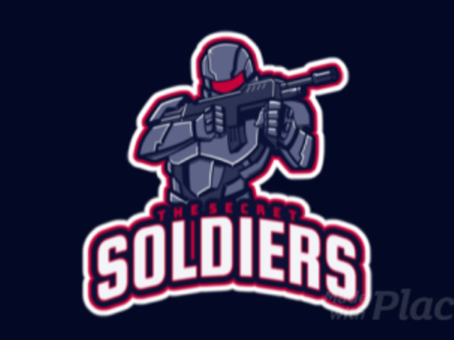 Animated Gaming Logo Maker for a Fighting Soldiers Genre Game 1746f