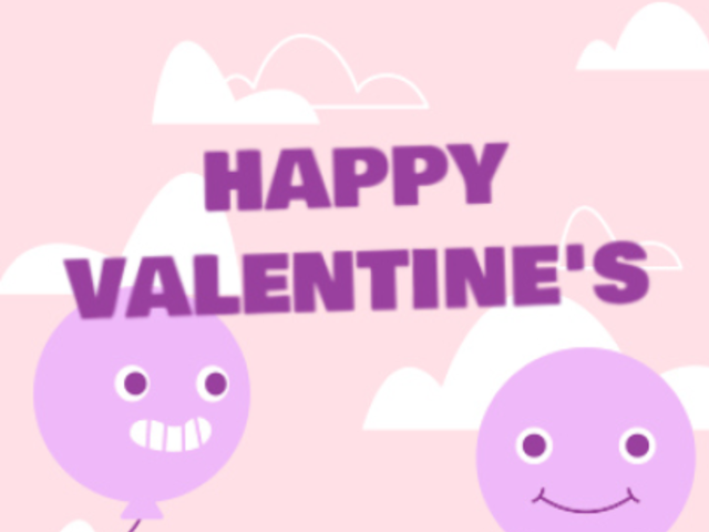 Valentine's Day-Themed Instagram Video Maker Featuring Cute Animated Balloons 2027
