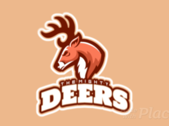 Animated Sports Logo Template with a Mad Deer Graphic 21x-2859